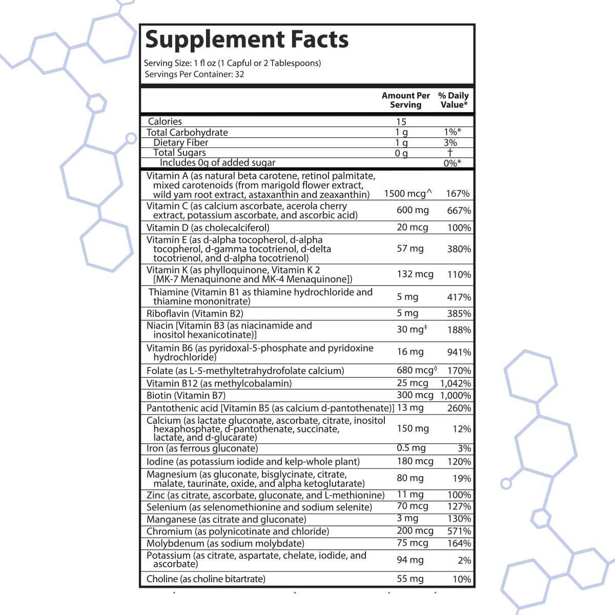intraMAX Drucker Labs Organic Sugar-Free All-in-One Performance Liquid Multivitamin for Men & Women | Non-GMO, Gluten & Dairy Free | with Magnesium, Zinc, Vitamins D, C & E | 32 oz intraMAX buy supplements Au