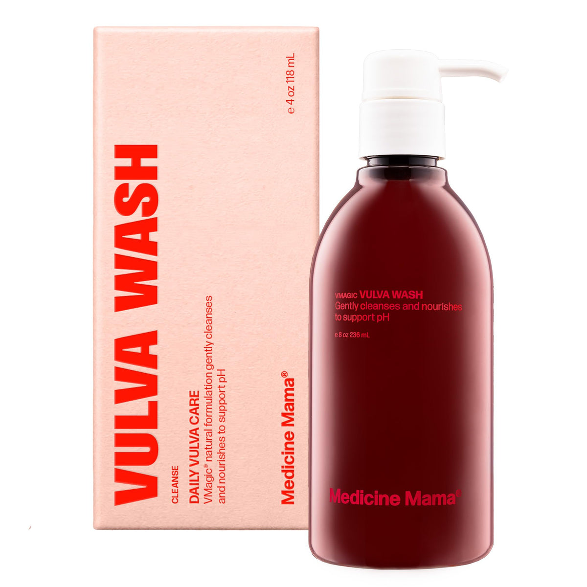 VMAGIC by Medicine Mama Gentle Vulva Wash – pH Balanced to Cleanse and Rejuvenate Intimate Skin