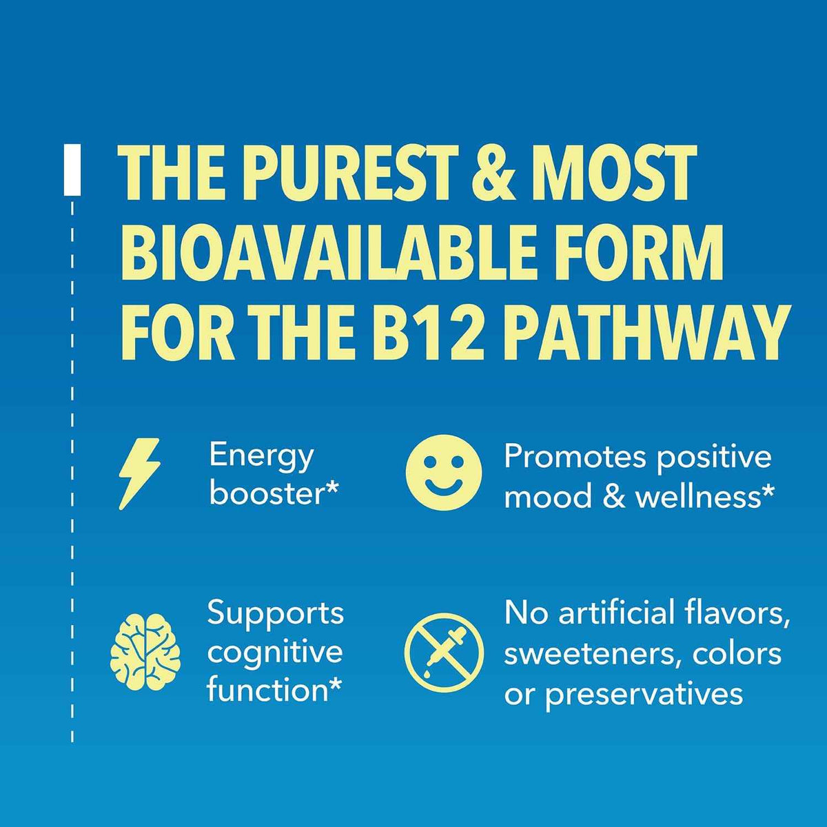 Organic Vitamin B12 Liquid Drops, Strawberry, Enhanced Energy, 1 Fl Oz - USDA Organic Vitamin B12 Liquid Drops, Highly Bioavailable Methylcobalamin for Nervous System Support, 30 Servings, Non-GMO