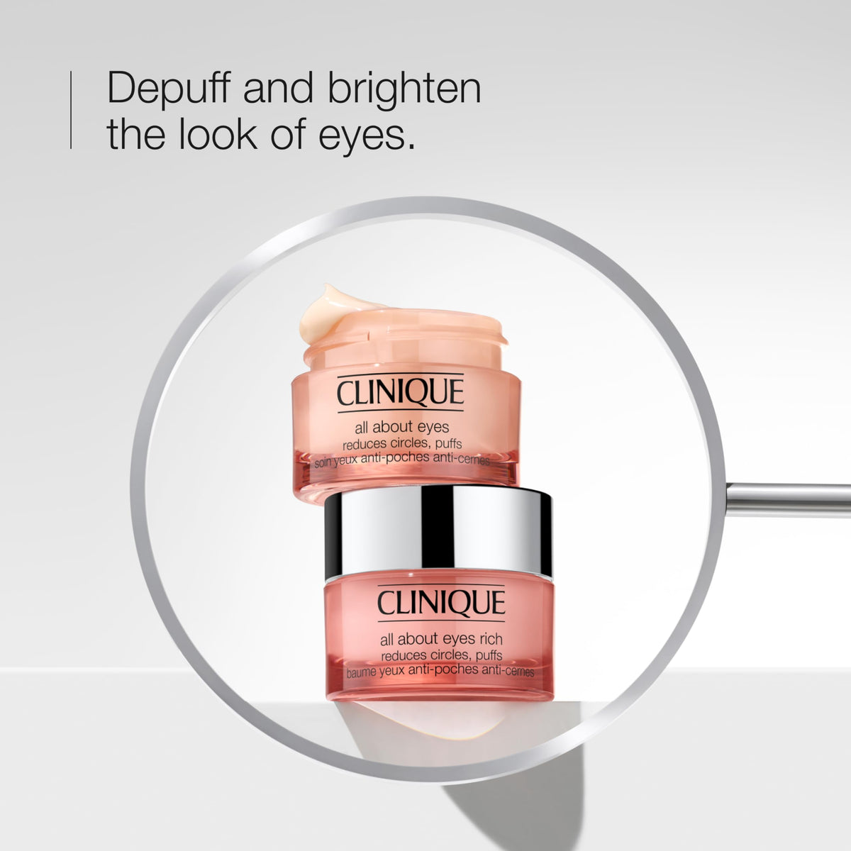 Clinique All About Eyes Rich (1 oz / 30ml) – Intensive Hydrating & Brightening Eye Cream for Dark Circles, Puffiness & Dry Lines