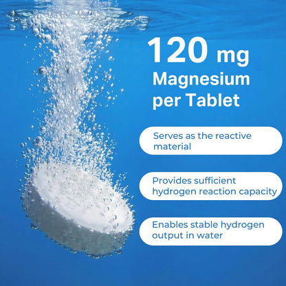 12 PPM Molecular Hydrogen Tablets & 35-Strain Probiotics with Prebiotics - Daily Wellness & Digestive Routine - 2 Items