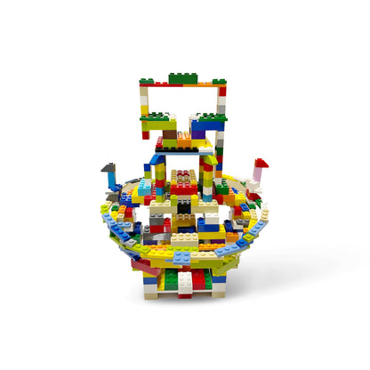 1020 PCS Building Bricks Compatible with Lego Classic - 1020 Pieces Basic Bulk Building Blocks in Random Color - Mixed Shape (1020 pcs)