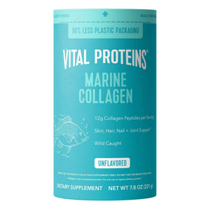 Vital Proteins Marine Collagen Peptides Powder Supplement for Skin Hair Nail Joint - Hydrolyzed Collagen