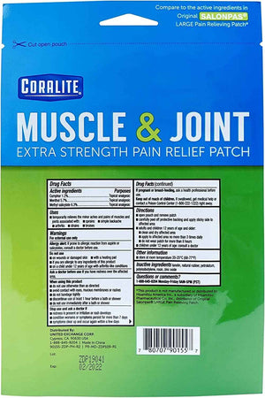 Great Lakes Wholesale 8070790155 2Ct Heat Pain Patch Health Products CoraliteBuy Supplements Australia