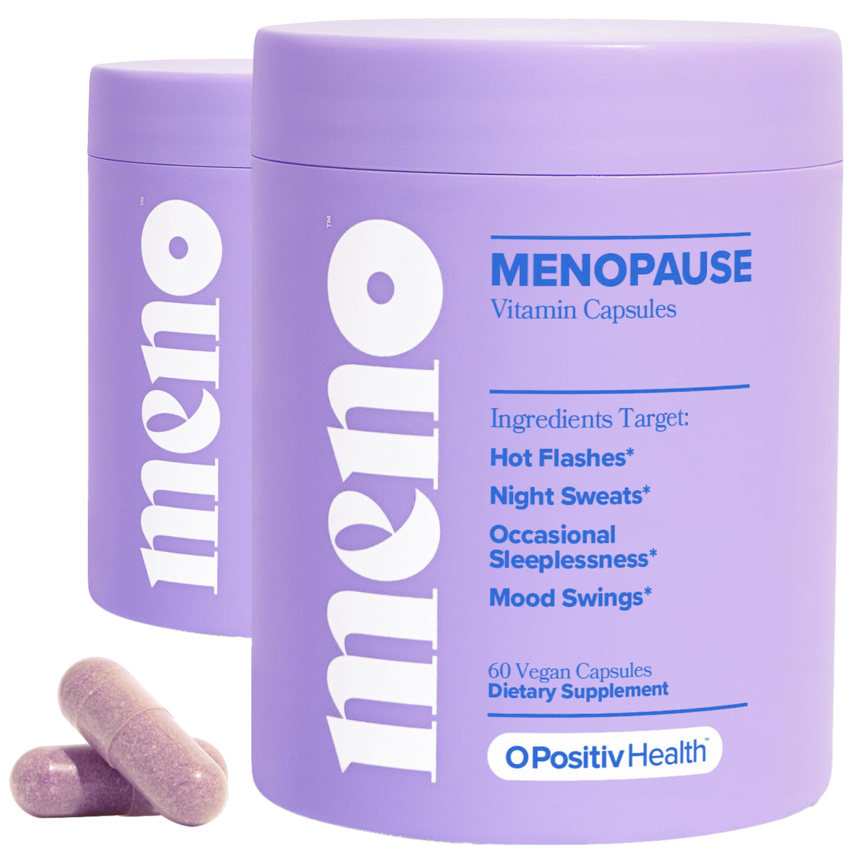 MENO Menopause - Relieve Hot Flashes & Night Sweats - 60-Day Supply