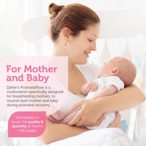 Zahler Postnatal Flow for Advanced Lactation Support, Breastfeeding + Postnatal Support, 120 Tablets. ZahlerBuy Supplements Australia