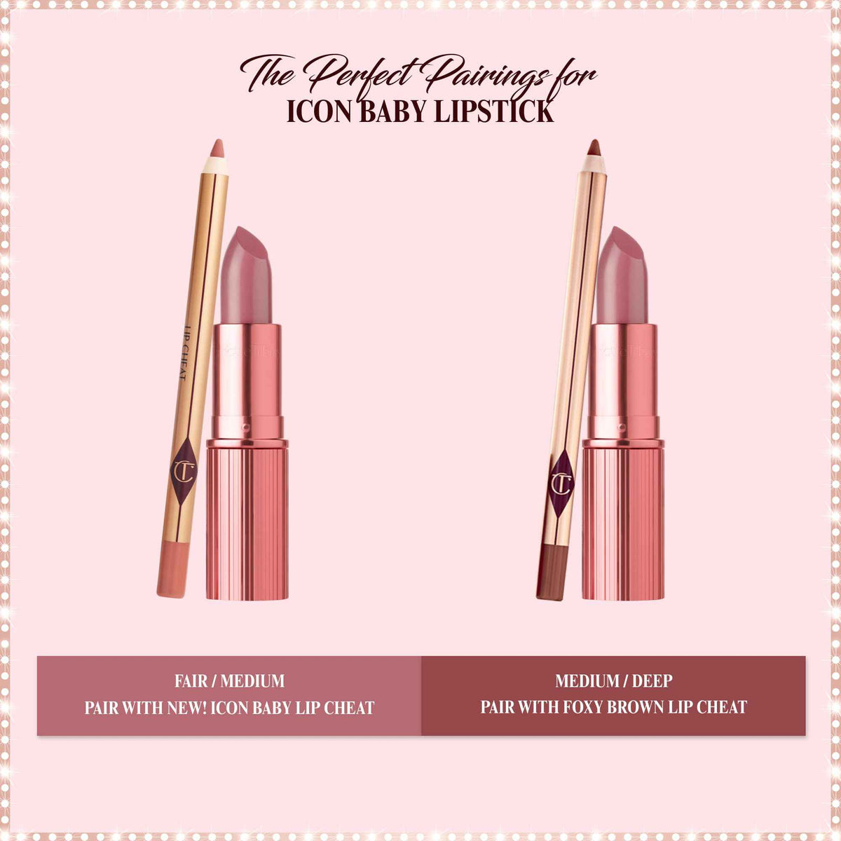 Charlotte Tilbury Lip Cheat Lip Liner Pencil - Gives Lips a Fuller-Looking, Defined Pout - Enriched with Jojoba Oil & Hyaluronic Acid - Waterproof, Smudge-Proof & Transfer-Proof - Foxy Brown