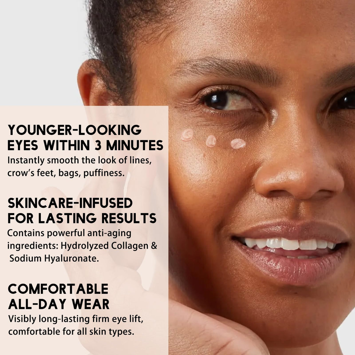 Instant Firming Eye Cream - Eye Bag & Puffiness Remover (1 Fl Oz)