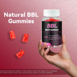 Aromlife BBL Gummies for Women, 60 Count Bear Shape Booty Gummies with Herbal Ingredients, BBL Vitamin Gummy with Fenugreek, Asian Ginseng, Motherwort, Saw Palmetto, Anise Seed & Vitamin C