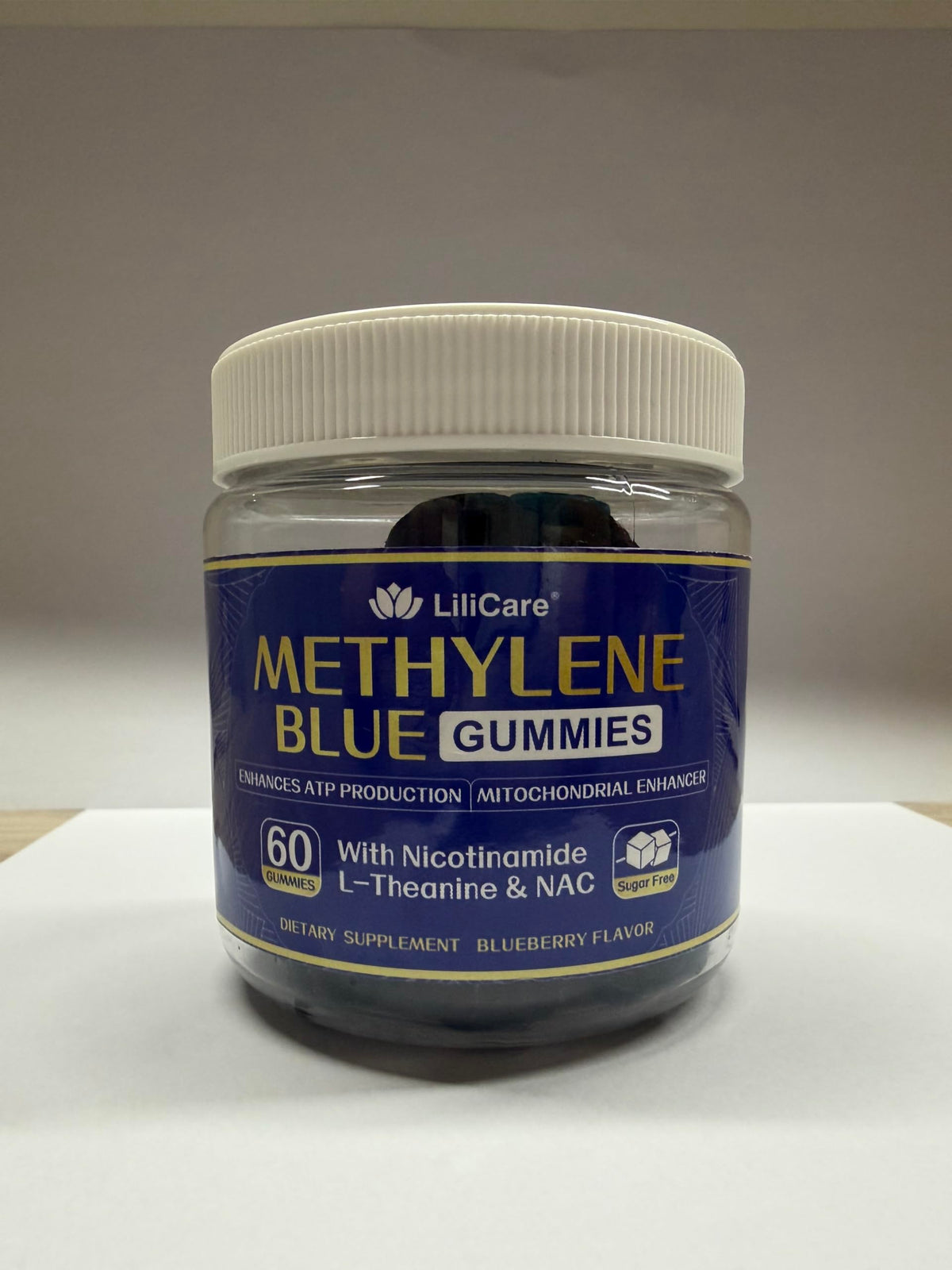 LILICARE Methylene Blue Gummies for Humans - Fast-Absorbing, Vegan, 120 Counts