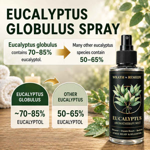 Eucalyptus Shower Spray Aromatherapy - USDA Organic (4 oz, 700+ Sprays) - 100% Pure Eucalyptus Essential Oil Spray Mist for Spa Shower, Steam, Sauna & Linen Bedsheet - Premium & Travel Size (US-Made)