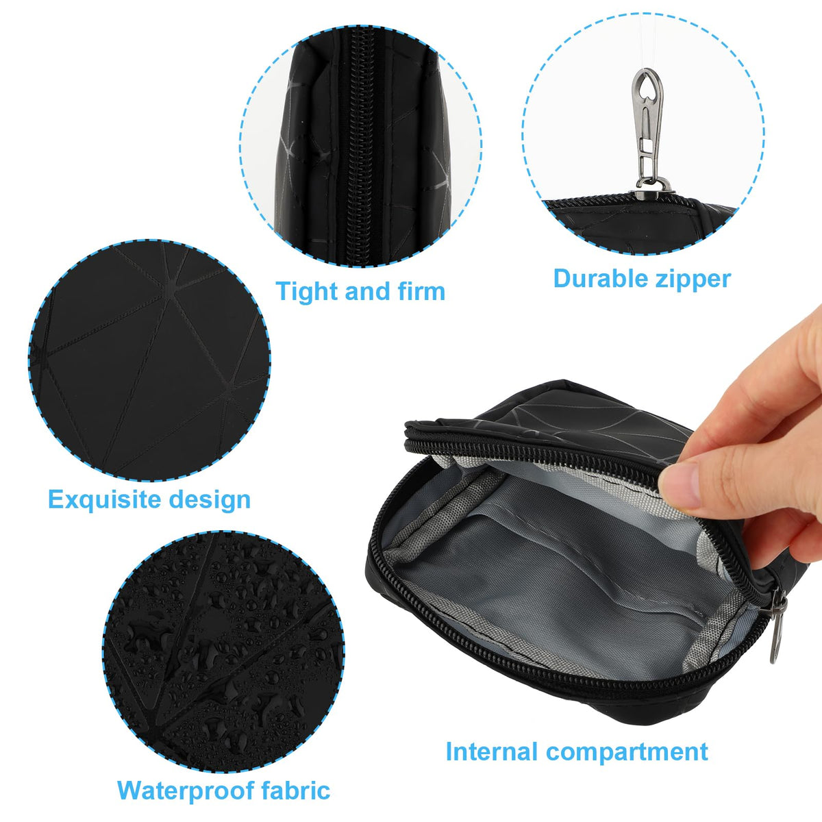 Ouligay Period Bag Sanitary Napkin Storage Bag Tampon Bag Tampon Pad Holder for Purse Menstrual Pad
