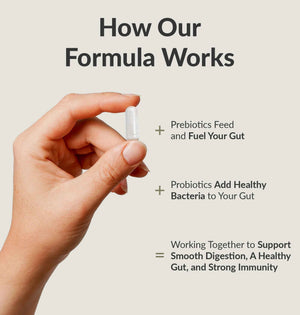 BIOptimizers Probiotic Breakthrough - Lactobacillus Plantarum OM Probiotics & Prebiotics Health Supplement for Gut, Digestive & Immune Support Probiotics