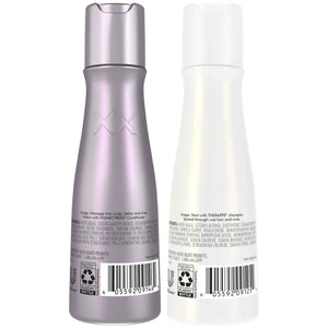 Nexxus Travel Shampoo and Conditioner, Therappe & Humectress, 3 Oz Ea - Ultimate Moisture Protein Treatment for Dry, Damaged Hair with Elastin Protein & Green Caviar - Hair Products for Women & Men