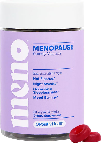 MENO Menopause Gummies - Hot Flashes & Night Sweats - 30-Day Supply