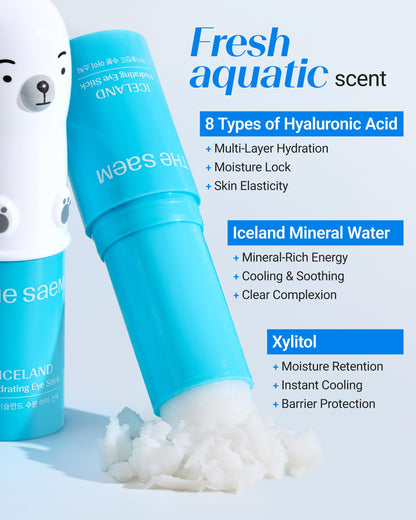 theSAEM Iceland Eye Stick Bundle - Brighten & Plump (2 Pack)