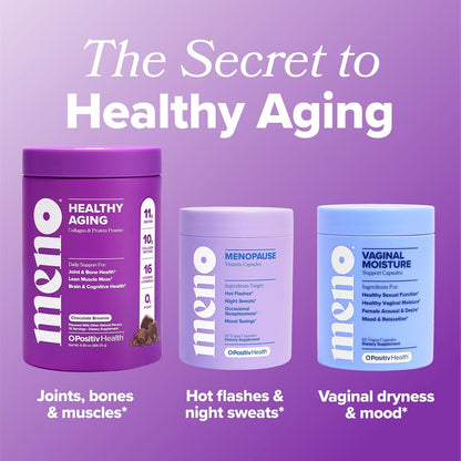 MENO Healthy Aging Collagen & Protein, Chocolate Brownie - 15 Servings