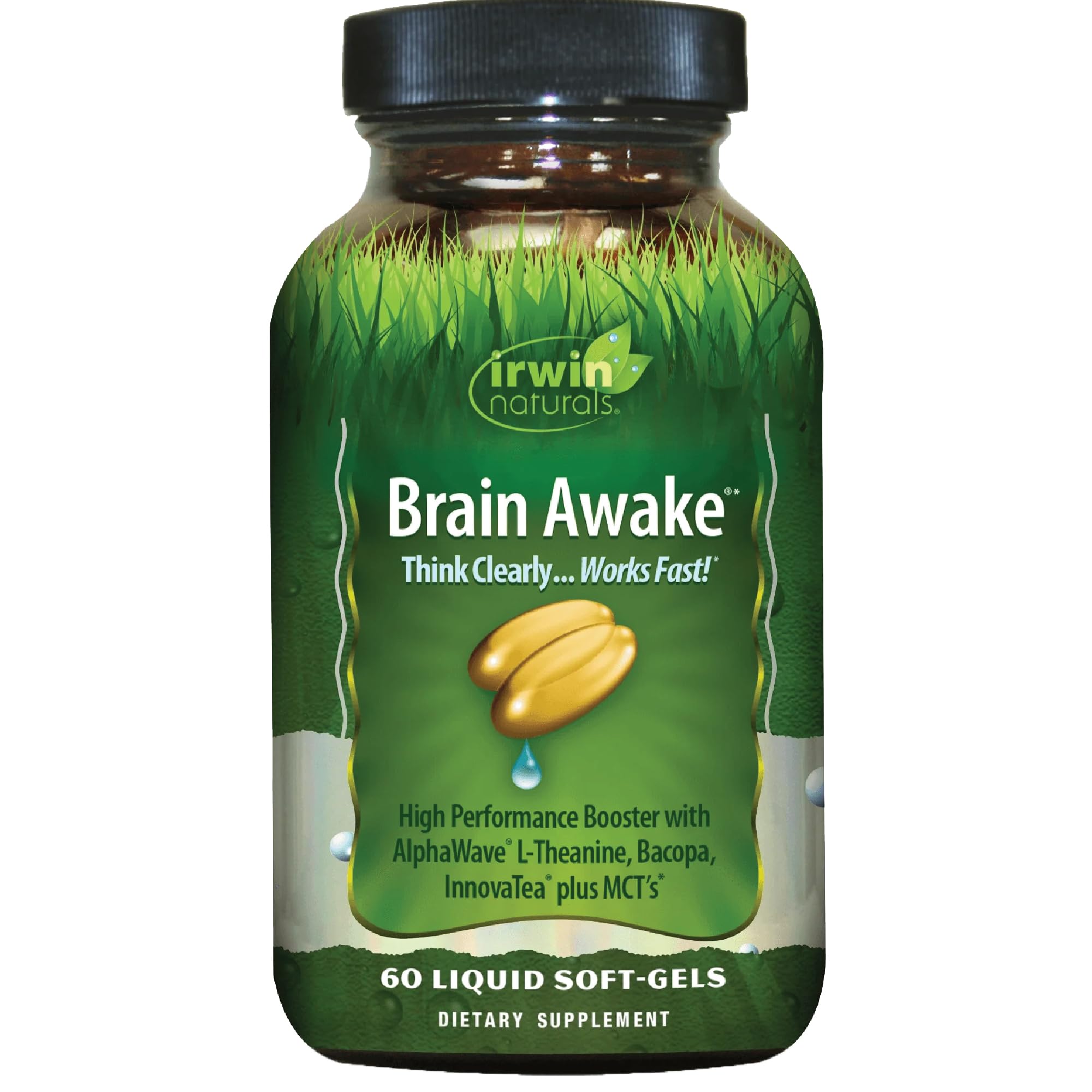 Irwin Naturals Brain Awake Focus & Concentration