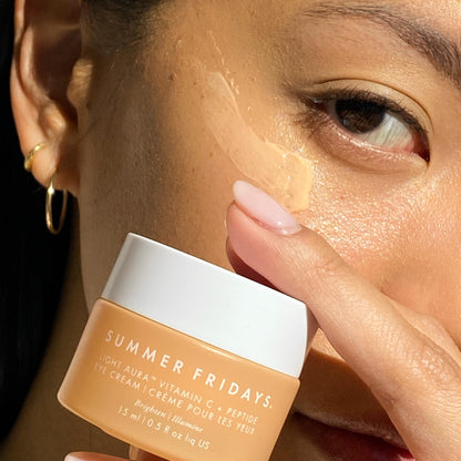 Summer Fridays Light Aura Vitamin C + Peptide Eye Cream (0.5 oz)