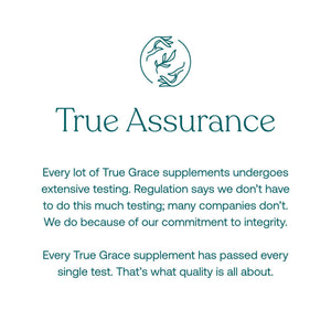 True Grace One Daily Women’s Probiotic - 30 Vegetarian Capsules - 90 Billion CFU - Digestive, Vaginal & Immune Health - Gluten & Soy Free