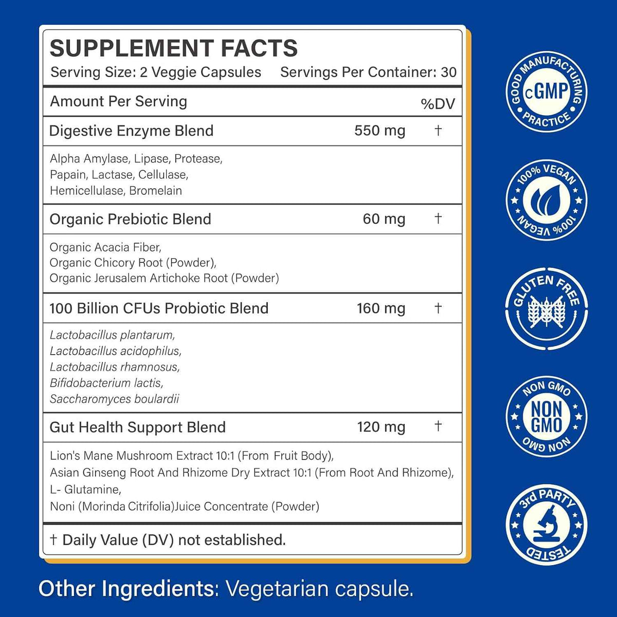 12 PPM Molecular Hydrogen Tablets & Digestive Enzymes with Probiotics and Prebiotics - Daily Wellness & Digestive Routine - 2 Items
