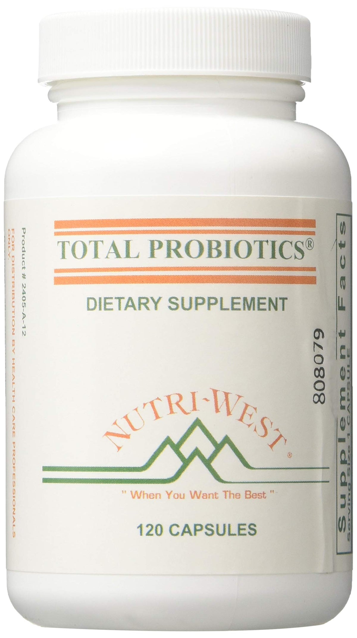 Nutri-West - Total PROBIOTICS - 120 by Nutri-West