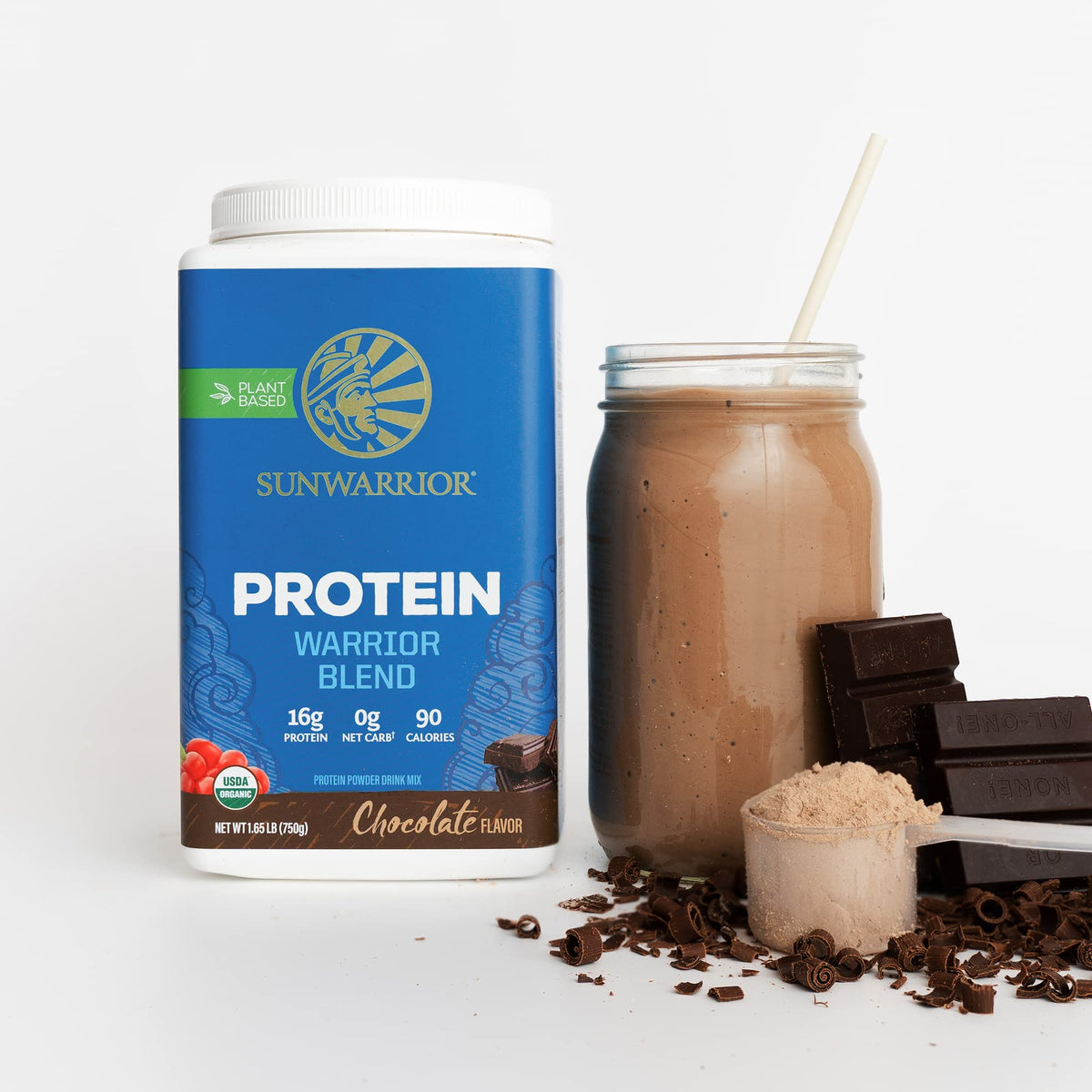 Vegan Organic Protein Powder Plant-based | BCAA Amino Acids Hemp Seed Soy