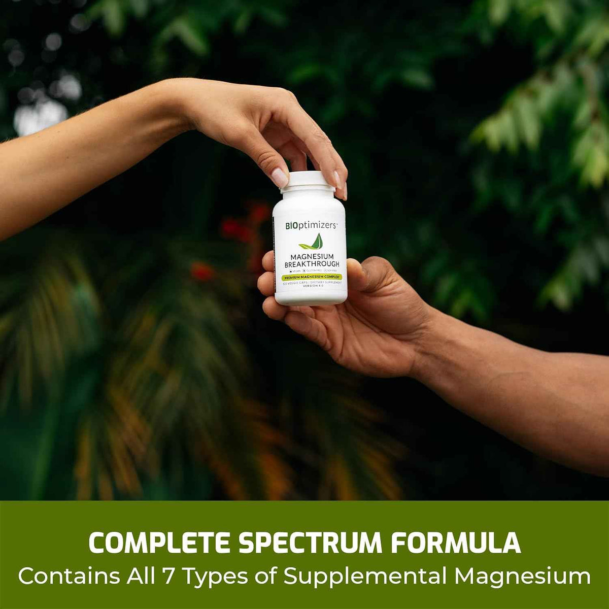 BiOptimizers Magnesium Breakthrough 4.0, (30 Capsules) & Stress Guardian, (90 Capsules) - Natural Sleep, Brain, and Stress Support Supplement Bundle