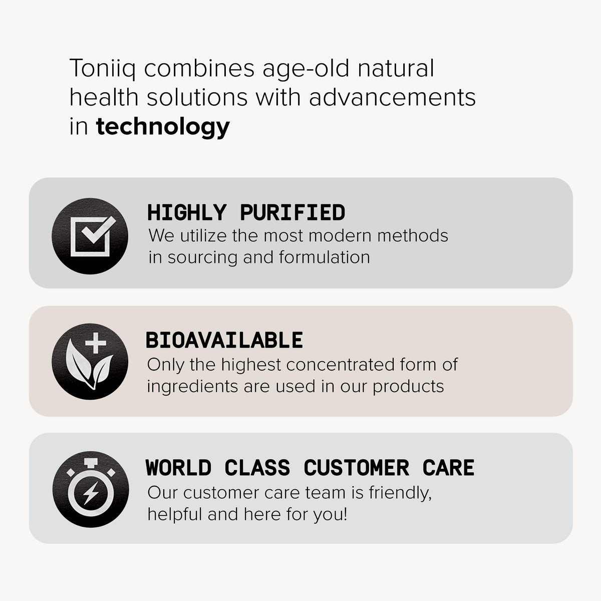 Toniiq 18,000mg 10x Concentrated Ultra High Strength Extract - Made with Organic Lions