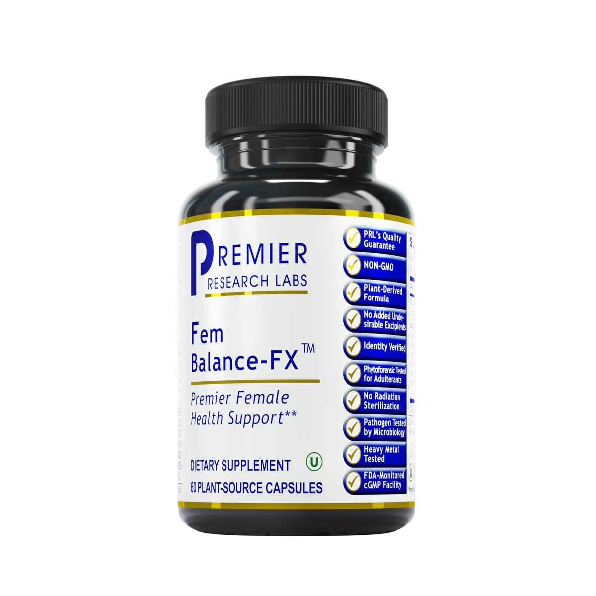 Premier Research Labs Fem Balance-FX - Supports Menstrual Cycles & Regularity - with Chaste Tree Fruit