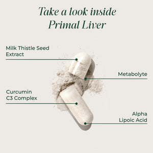 supplement products​Primal Harvest Primal Liver Liver Supplement with, Alpha-Lipoic Acid, L-Cysteine HCL, L-Glutathione, Milk Thistle, and Spirulina - JerryCherryUSA