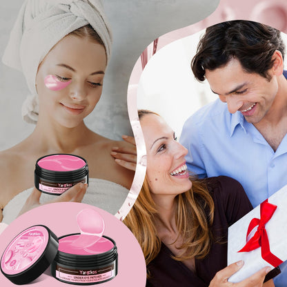 Yargkos Pink Collagen Under Eye Patches - 60 Pcs (30 Pairs)
