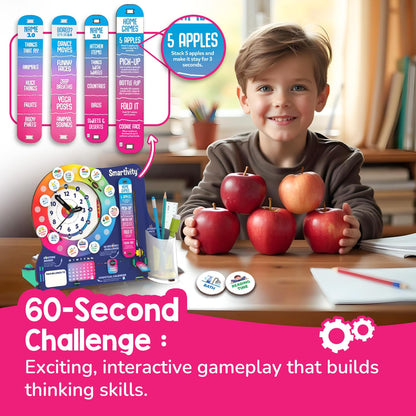 Smartivity DIY Interactive Clock with Stationary Organiser for Kids Ages 8-14 | Features an Infinity Calendar | Birthday Gift for Boys&Girls | STEM Educational Toy for 8,9,10,11,12,13,14 Years