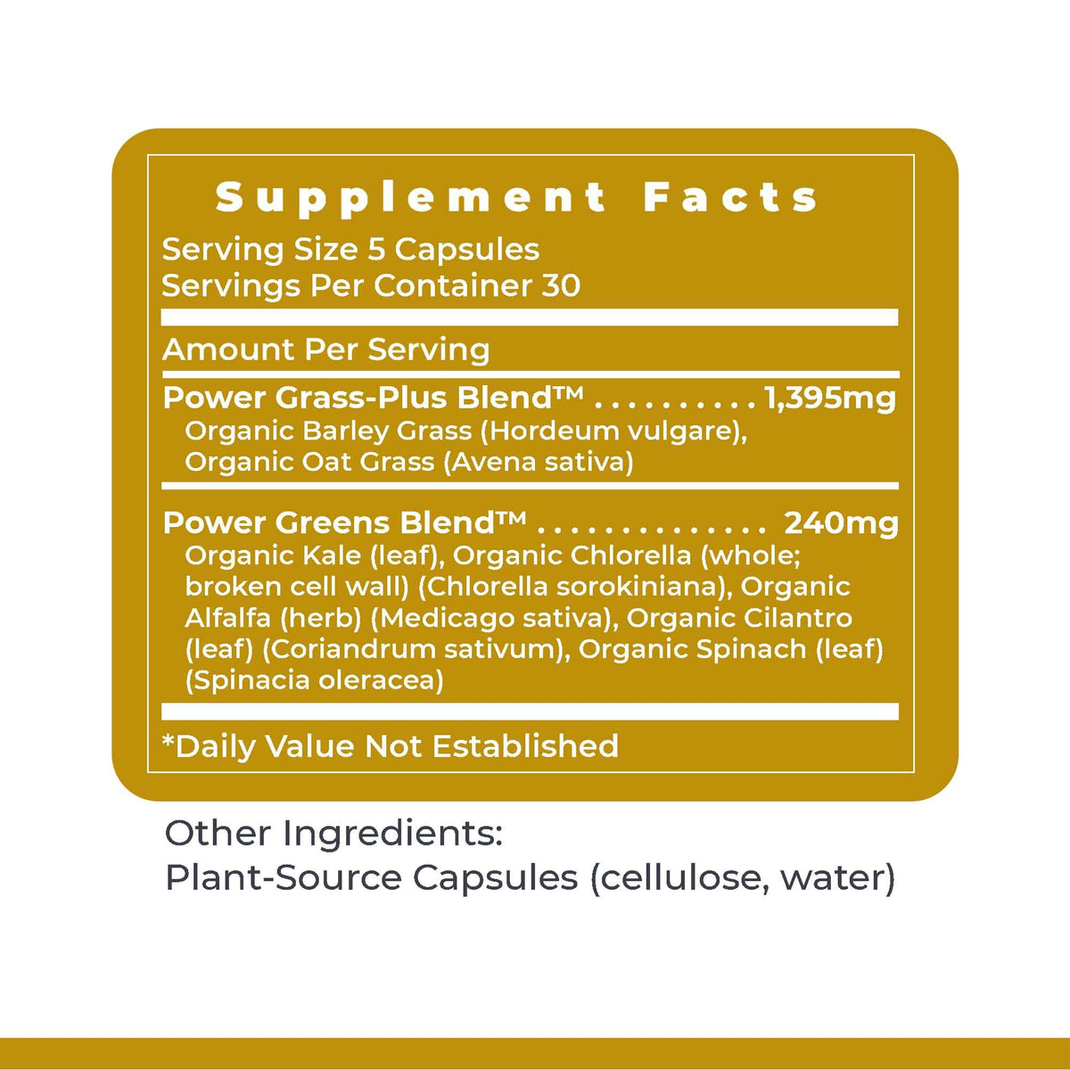 Premier Research Labs Greens Capsules - Super Greens Capsules, Greens Supplements, Super Greens Pills for Wellness, Veggie Pills with Leafy Greens, Kale, Chlorella - 150 Vegetarian Capsules