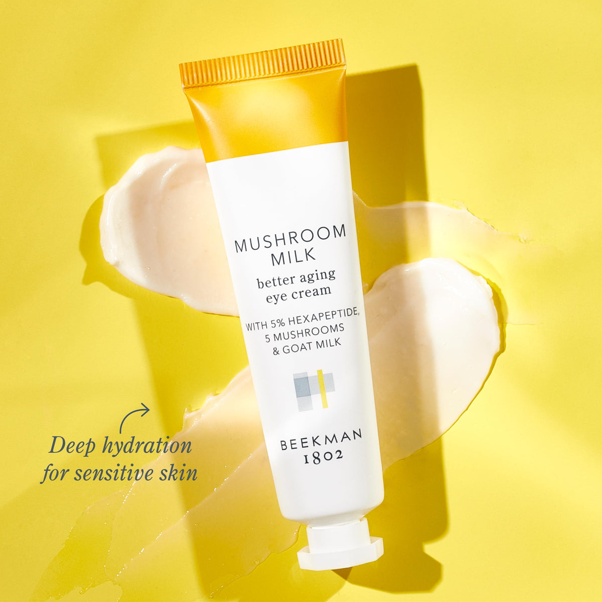 Beekman 1802 Mushroom Goat Milk Eye Cream - Anti-Aging & Brightening (15ml)