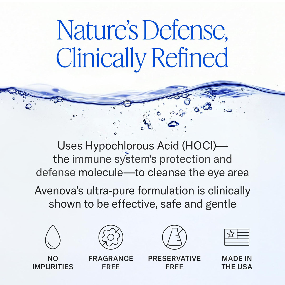 Avenova Eyelid Spray Cleanser for Lid & Lash, 20 ml (3-Pack)