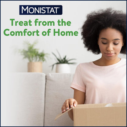 Monistat 3 Cream, 3-Day Treatment for Women: 1x Reusable Applicator & 1x 25g External Anti-Itch Cream Bundle (Pack of 2)