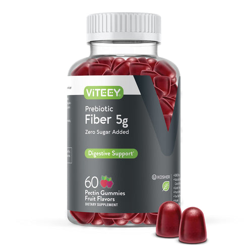 Viteey Prebiotic Fiber Gummies for Adults, 5g