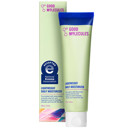 Good Molecules Lightweight Daily Moisturizer Face Cream - 100 ml / 3.38 fl oz - Non-Greasy Facial Moisturizer
