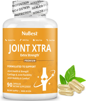 NuBest Joint Xtra - Joint Support Supplement | Joint Health Formula with Triple Joint Strength - Glucosamine, Chondroitin, Turmeric, MSM | 1 Month Supply NuBestBuy Supplements Australia