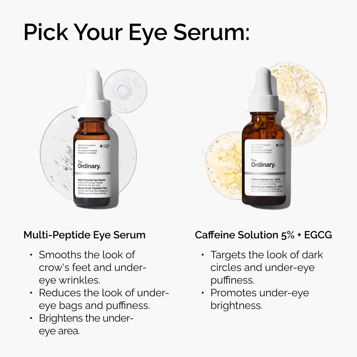 The Ordinary Multi-Peptide Eye Serum – Anti-Aging Eye Serum for Crow’s Feet, Dark Circles & Puffiness (0.5 fl oz)