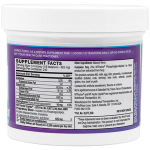 Nutritional Therapeutics NTFactor Lipids Powder, Aging & Cellular Support, 240 Servings Nutritional TherapeuticsBuy Supplements Australia