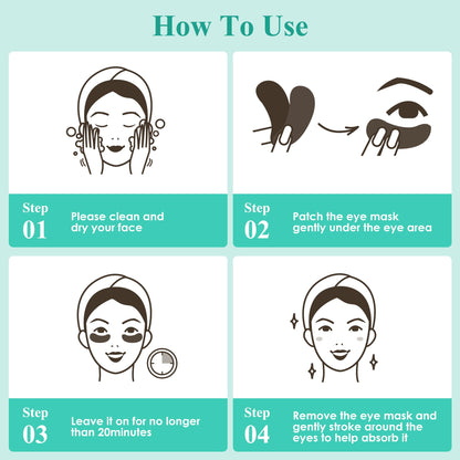 3Mix Under Eye Patches Multi-Pack - 30 Pairs - Collagen Eye Masks for Dark Circles, Puffiness & Wrinkles
