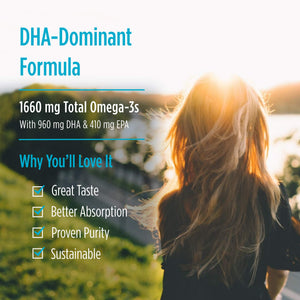 Nordic Naturals ProDHA 1000, Strawberry - 120 Soft Gels - 1660 mg Omega-3 - High-Intensity DHA Formula for Neurological Health, Mood & Memory - Non-GMO - 60 Servings Nordic NaturalsBuy Supplements Australia