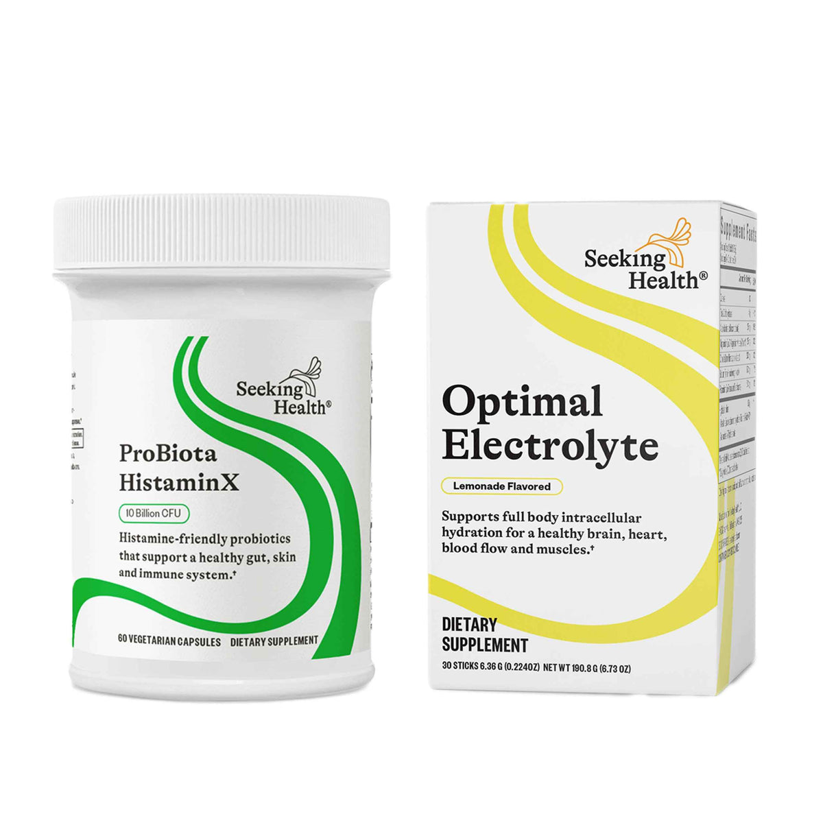 Seeking Health ProBiota HistaminX - Digestion Supplement for Gut Health Support - Support Histamine with Lactobacillus Plantarum & Lactobacillus Salivarius - Support Immune & Skin Health - 60 Capsules
