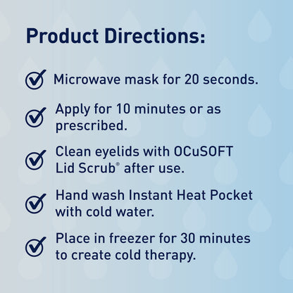 OCuSOFT Dry Eye Mask Premium - Moist Heat Therapy