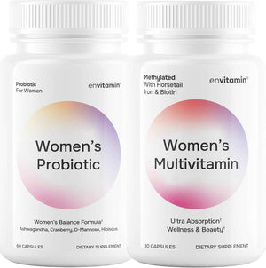 envitamin Women's Probiotics & Multivitamin Bundle (2 prducts)