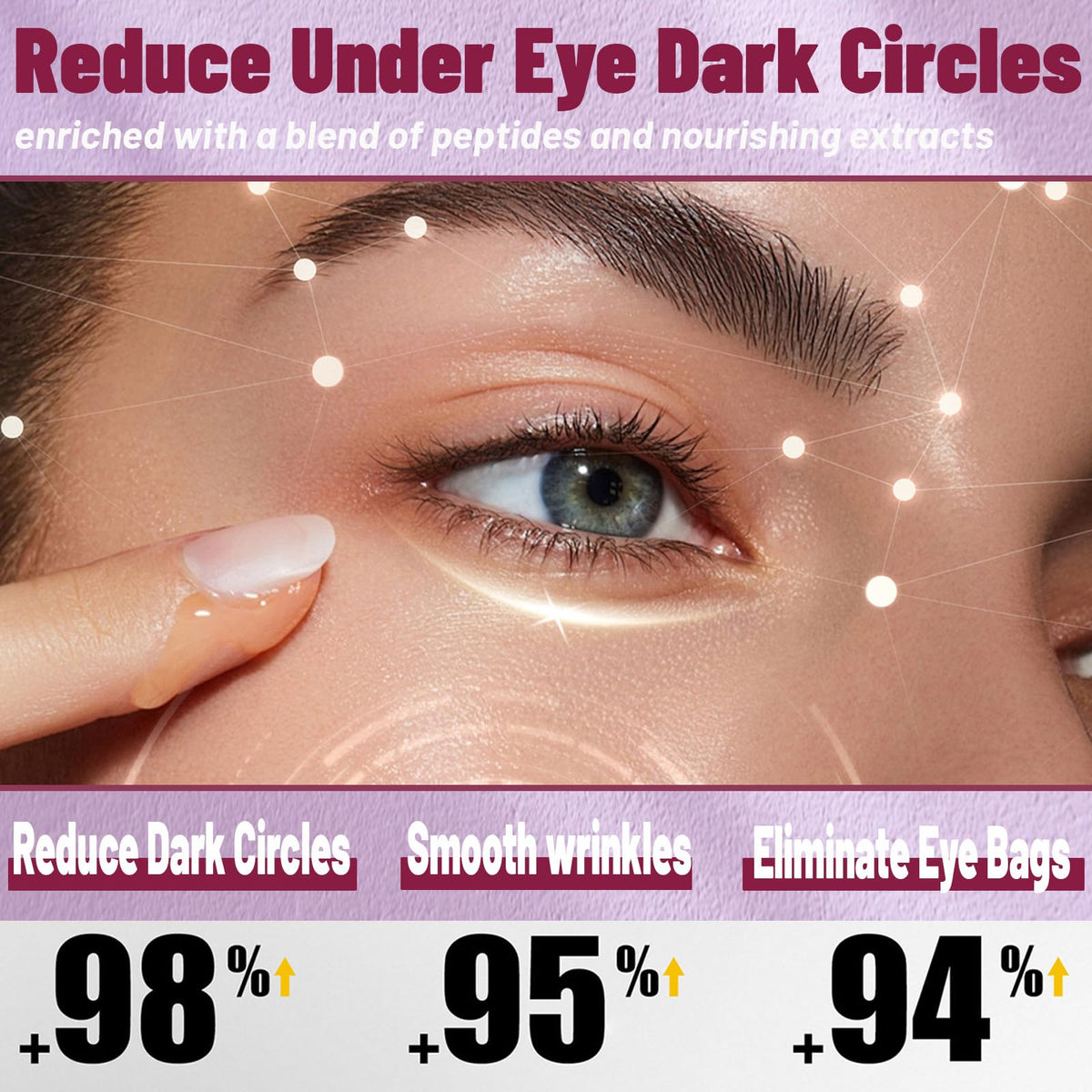 Niptic True Tone Eye Cream - Dark Circle & Eye Repair (3 PCS)