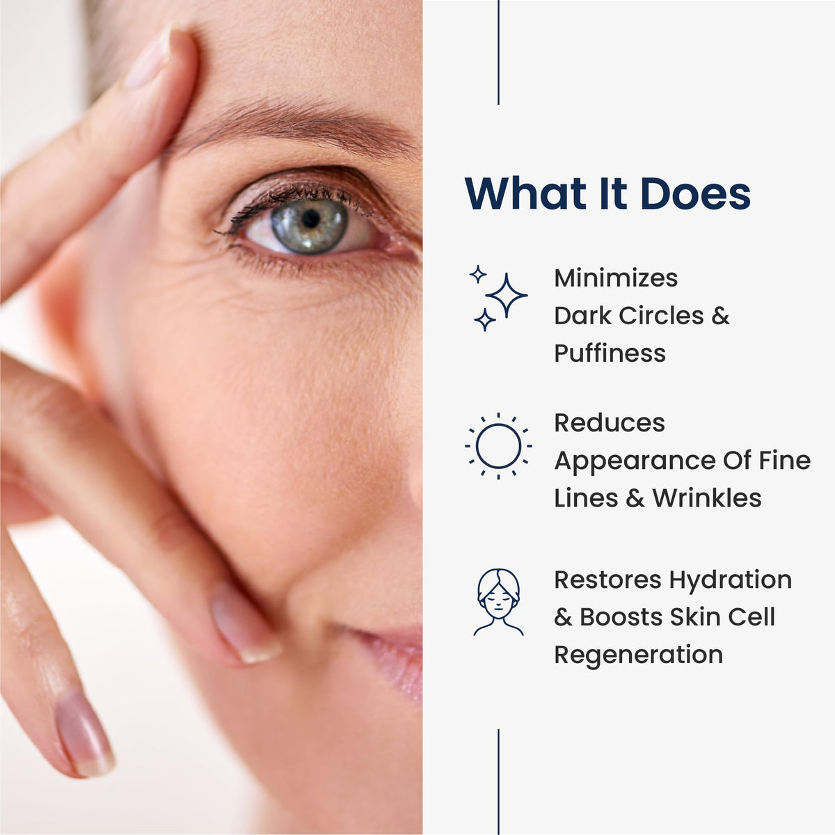 Agelyss Eye-Bag Cream - Deep Hydration & Anti-Aging (Pack of 3)