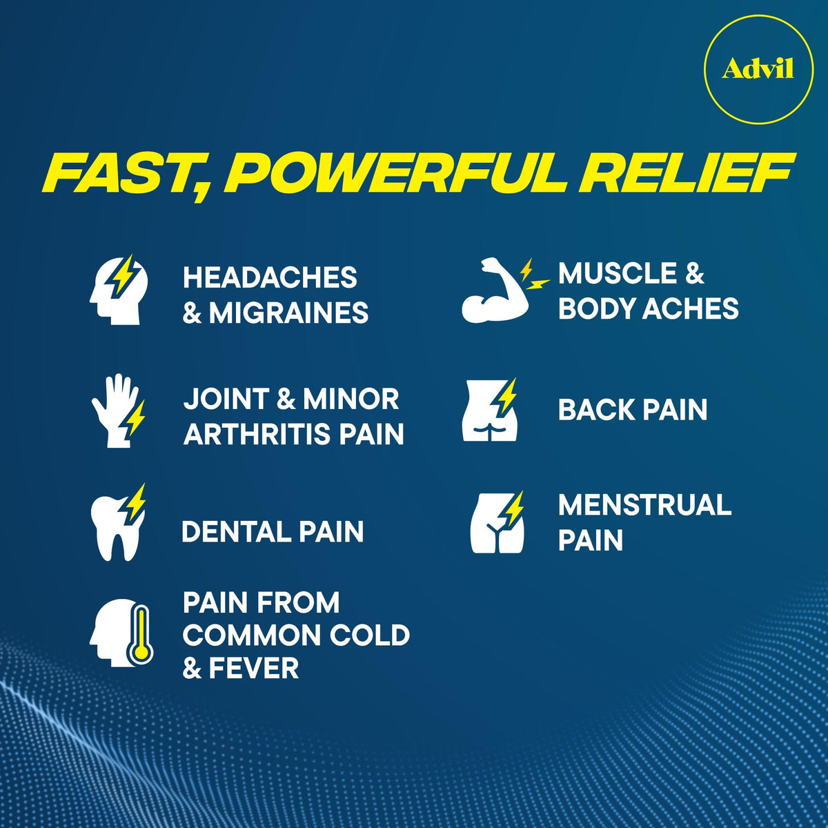 Advil Liqui-Gels Pain Reliever and Fever Reducer, Pain Medicine for Adults with Ibuprofen 200mg for Headache, Backache, Menstrual Pain and Joint Pain Relief - 50x2 Liquid Filled Capsules